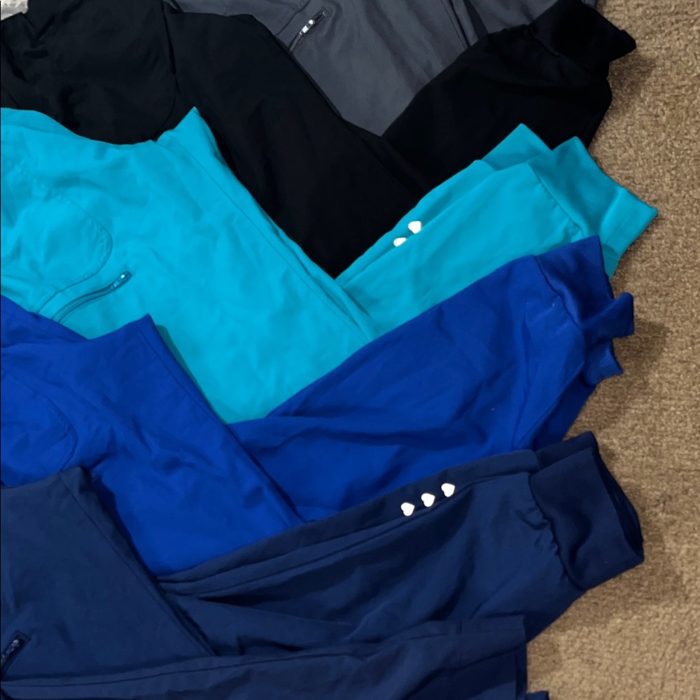 Healing hands jogger scrub pants size medium lot of 7 pair one price - Picture 7 of 7